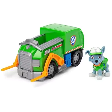 VM Kids : Paw Patrol - Pat Patrouille - Véhicule + Figurine Rocky Série 6054437