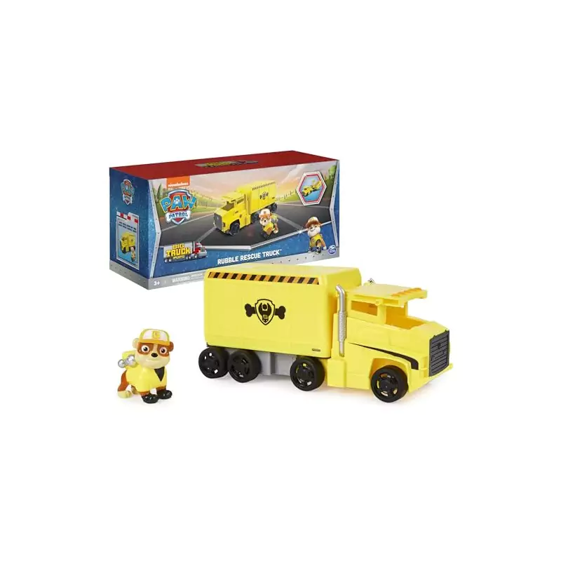 VM Kids : Paw Patrol - Pat Patrouille - Camion Big Truck Pups avec Figurine