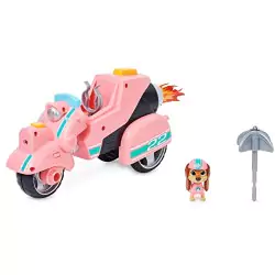 VM Kids : Paw Patrol - Pat Patrouille - Véhicule Deluxe Liberty Le Film avec Figurine Exclusive
