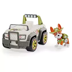 VM Kids : Paw Patrol - Pat Patrouille - Figurine Tracker avec Véhicule Tout-Terrain