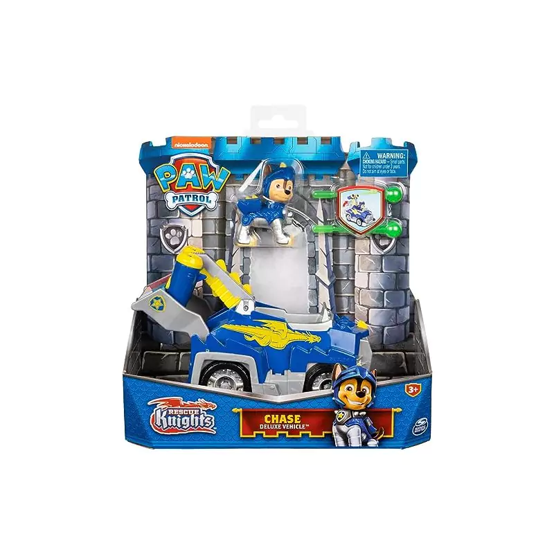 VM Kids : Paw Patrol - Pat Patrouille - Véhicules Deluxe Tracker avec Sons