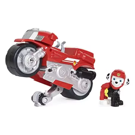 VM Kids : Paw Patrol - Pat Patrouille - Moto Pups Wildcat Deluxe avec Figurine