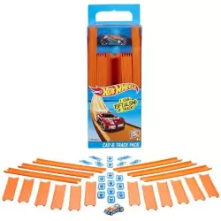 VM Kids : Hot Wheels Extensions de Piste avec 1 Voiture Aléatoire, BHT77