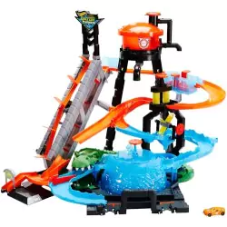 VM Kids : Hot Wheels City Station de Lavage Ultime avec Pistes et Color Shifters, FTB67