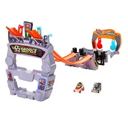 VM Kids : Hot Wheels RacerVerse Star Wars Grogu avec Voitures Métal Mandalorien, HPL32