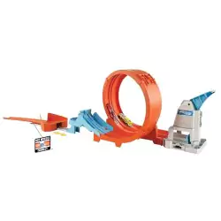 VM Kids : Hot Wheels Action Looping de Champion avec Propulseur et Voiture, GTV13