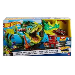VM Kids : Hot Wheels City Dragon Multicolore 18 x 77.5 x 30.9 cm