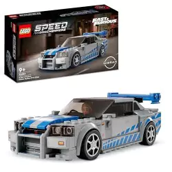 VM Kids : Lego Speed Champions Nissan Skyline GT-R R34 2 Fast 2 Furious 76917