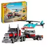 VM Kids : Lego Creator Camion Remorque avec Hélicoptère 31146