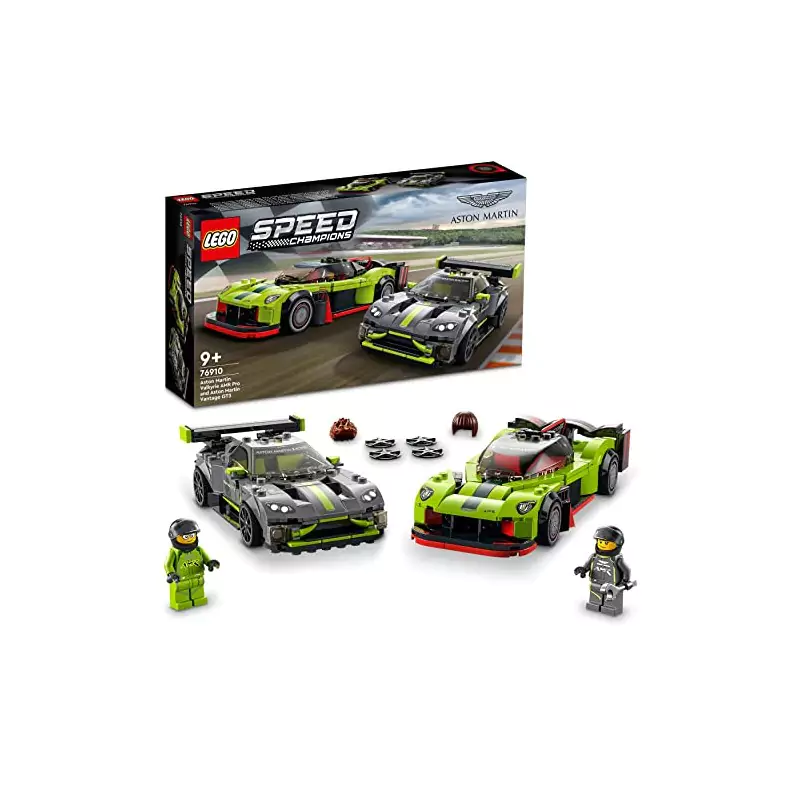 VM Kids : Lego Speed Champions Aston Martin Valkyrie AMR Pro & Vantage GT3 76910