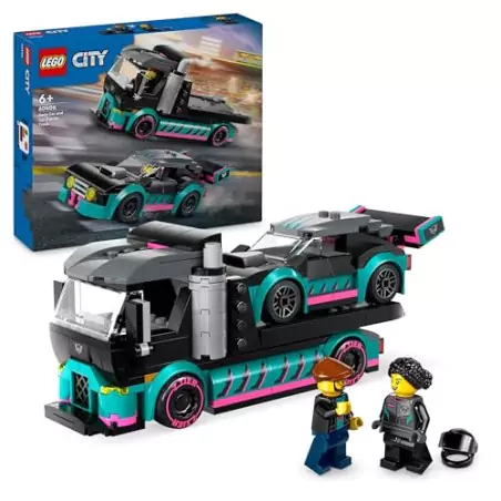 VM Kids : Lego City Voiture de Course & Camion Transport 60406