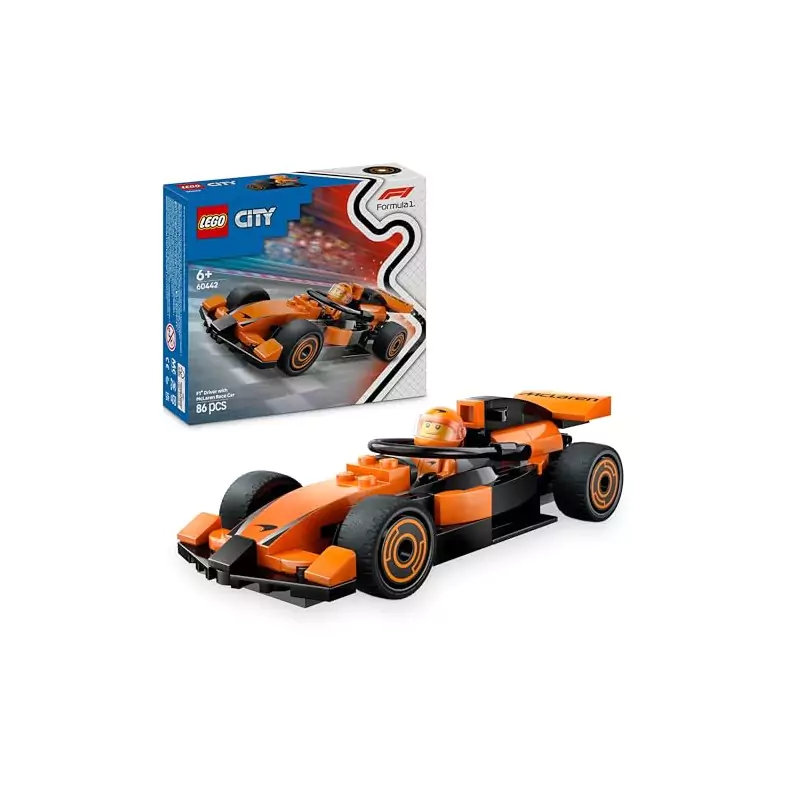 VM Kids : Lego City Voiture de Course McLaren F1 60442