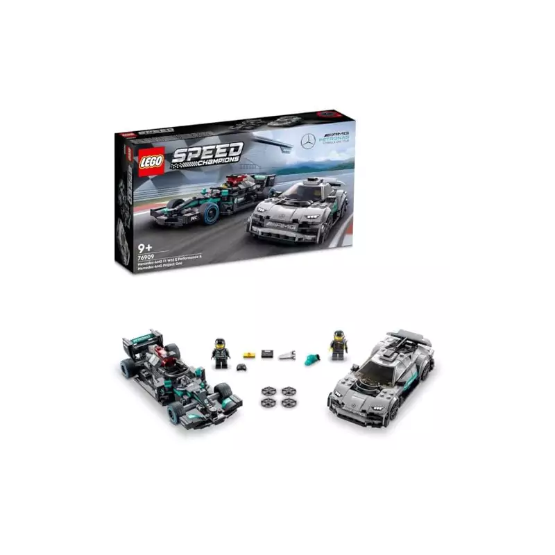 VM Kids : Lego Speed Champions Mercedes-AMG F1 W12 & Project One 76909