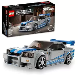 VM Kids : Lego Speed Champions Nissan Skyline GT-R R34 2 Fast 2 Furious 76917