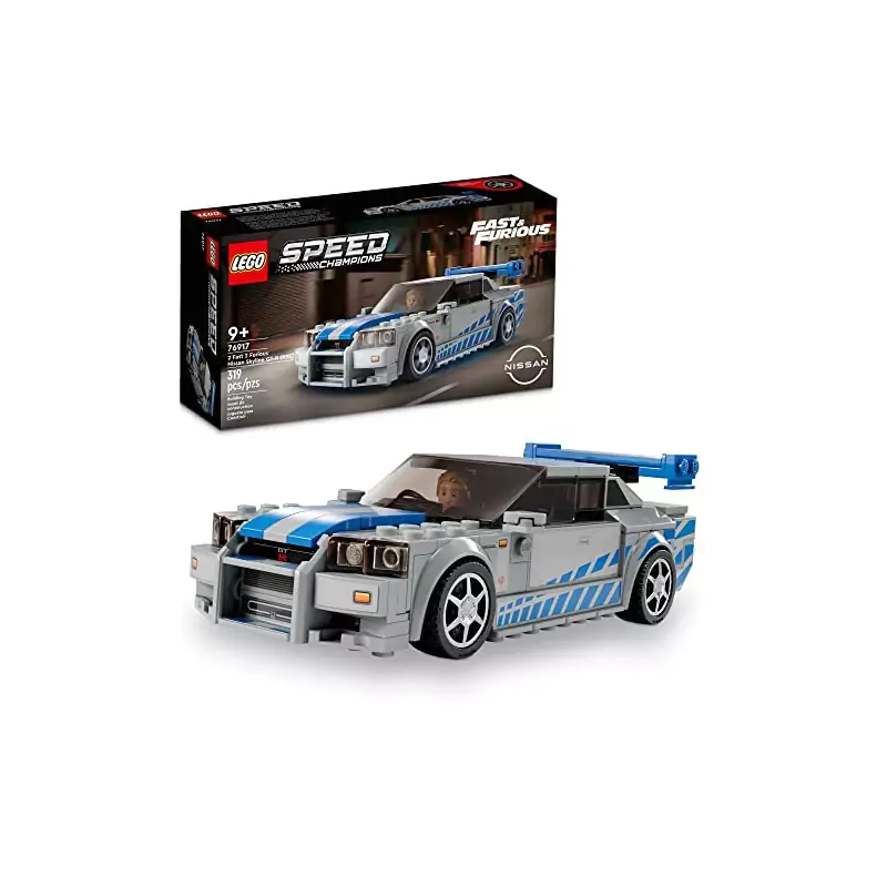 VM Kids : Lego Speed Champions Nissan Skyline GT-R R34 2 Fast 2 Furious 76917