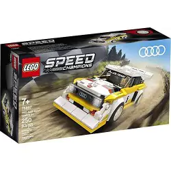 VM Kids : Lego Speed Champions Audi Sport Quattro S1 Blanc Jaune 76897