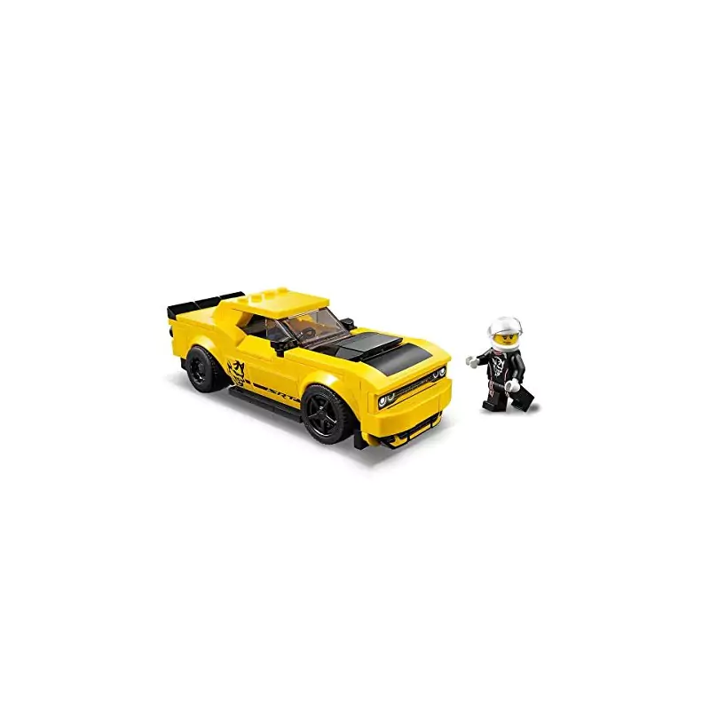 VM Kids : Lego Speed Champions Dodge Challenger SRT Demon 2018 & Dodge Charger R/T 1970 75893