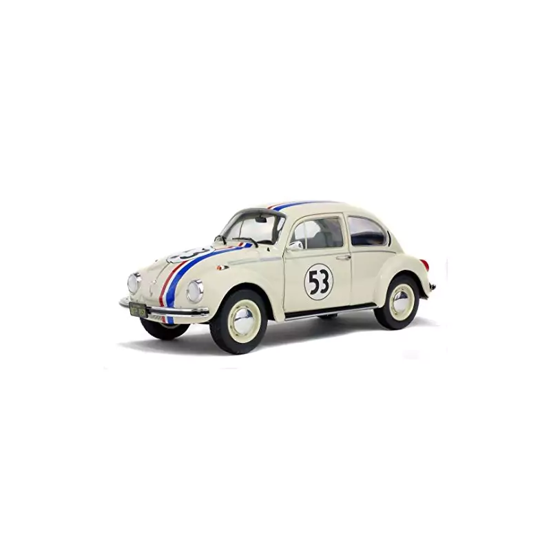 Marketplace : Volkswagen Beetle 1303 Herbie 1974 Beige - Solido - 1:18