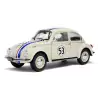 Marketplace : Volkswagen Beetle 1303 Herbie 1974 Beige - Solido - 1:18