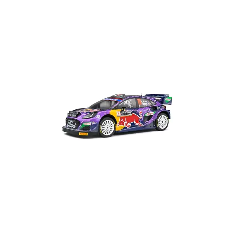 Marketplace : Puma Rally1 Winner Monte Carlo 2022 Purple/Blue/Yellow/Red - Solido - 1:18