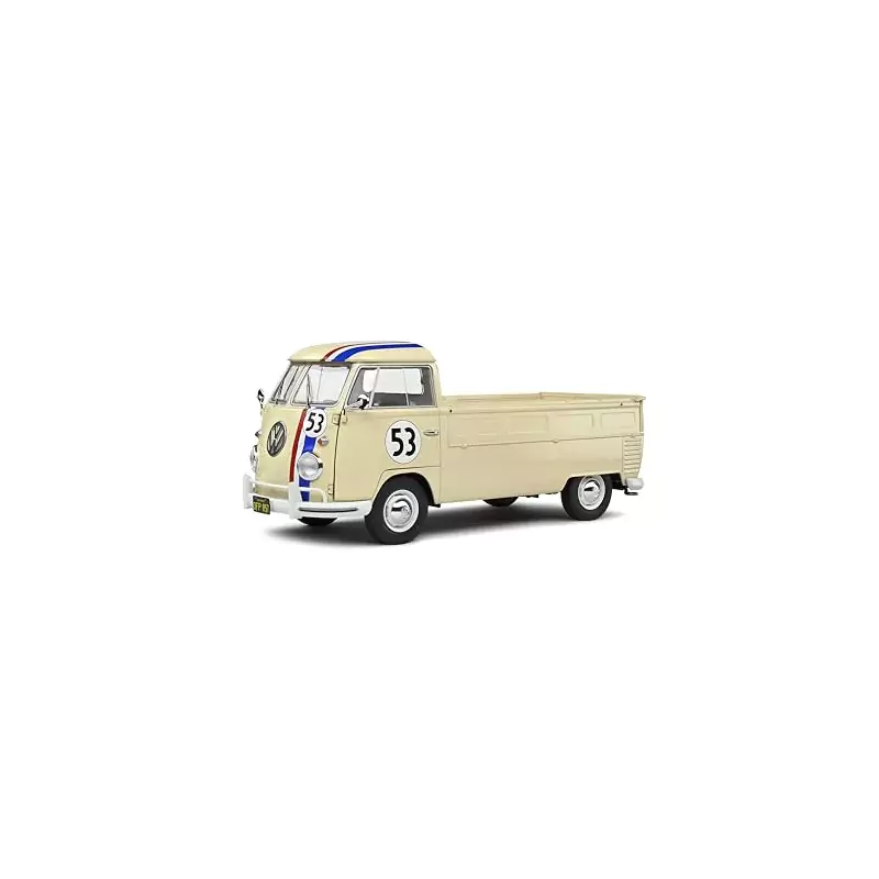 Marketplace : Volkswagen T1 Pick Up Racer 53 Beige 1950 - Solido - 1:18