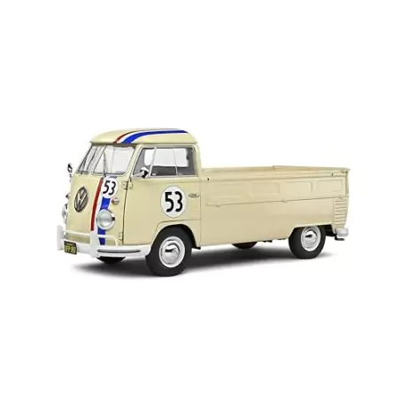 Marketplace : Volkswagen T1 Pick Up Racer 53 Beige 1950 - Solido - 1:18