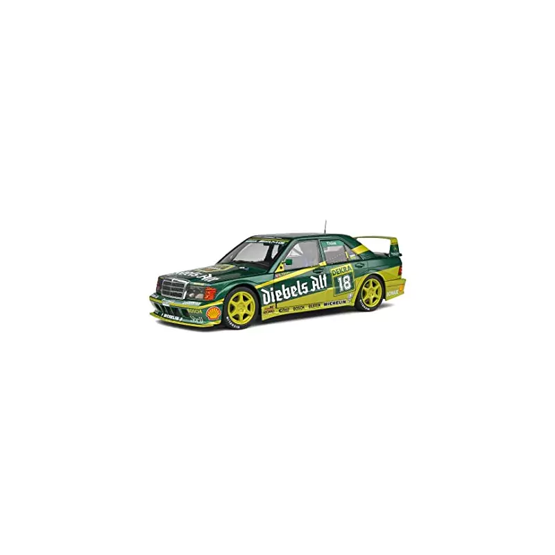 Marketplace : Mercedes-Benz 190 Evo II DTM 1992 Green/Gold - Solido - 1:18
