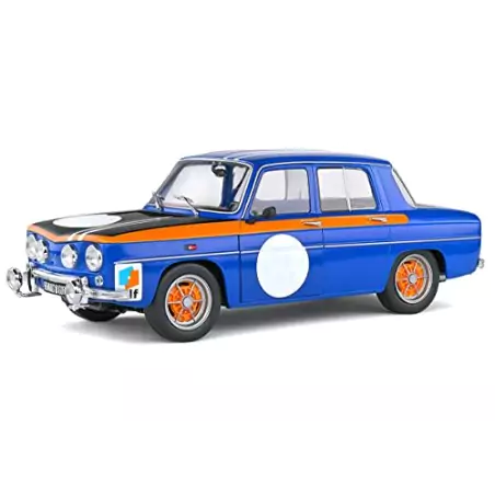Marketplace : Renault 8 Gordini 1300 Coupe Gordini 1967 Blue/Orange/Black - Solido - 1:18