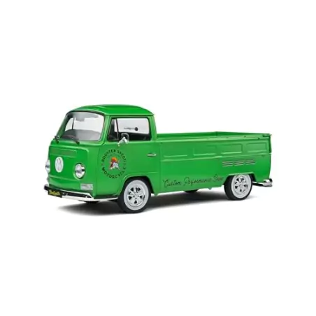 Marketplace : Volkswagen T2 Pick-Up 1968 Vert - Solido - 1:18