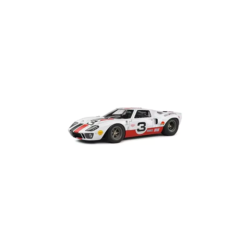 Marketplace : Ford GT40 MK.1 Eric Dean Design White 2015 - Solido - 1:18