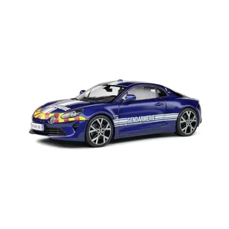 Marketplace : Alpine A110 Gendarmerie Blue 2023 - Solido - 1:18