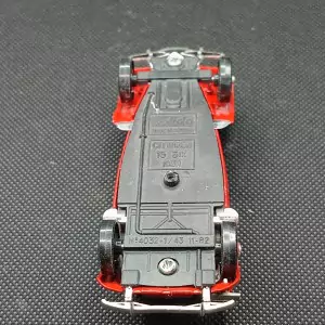 Citroën 15 six Pompiers - 1939 - SOLIDO - 1/43