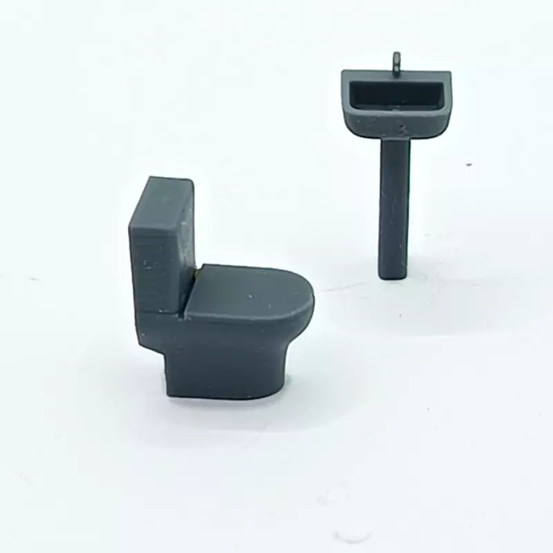 Diorama : Espace Toilettes – 3D Creative – 1/43