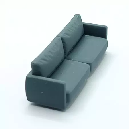 Canapé 2 places – Diorama 3D Creative – Échelle 1/43 (58 mm)