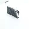 Barrière imitation bois – Diorama 3D Creative – Échelle 1/43 (41,2 x 23 x 2 mm)