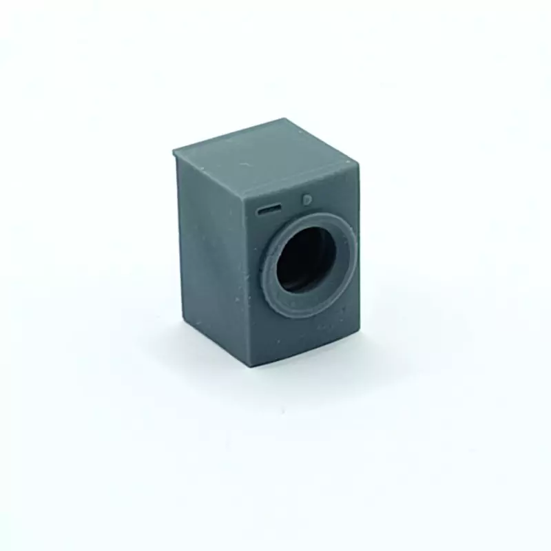 Machine à laver miniature 1/43 – Accessoire Diorama 3D Creative