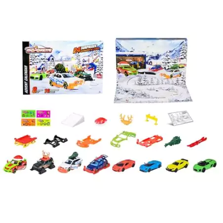 Noël 2025 : Majorette - Calendrier de l’Avent 8 voitures exclusives et accessoires
