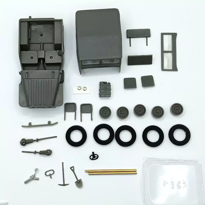 Kit Peugeot 203 Jeep Fermé 1/43 – Maquette Résine à Monter