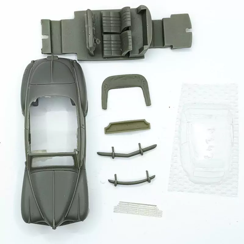 Kit Peugeot 203 Darl'Mat Cabriolet incomplet – Résine 1/43 – Rare et original