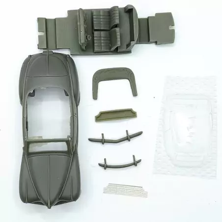 Kit Peugeot 203 Darl'Mat Cabriolet incomplet – Résine 1/43 – Rare et original