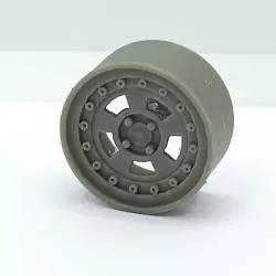 4 jantes Gotti ø20 mm - Résine - 1:18