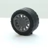 4 roues 12 rayons ø12.30 mm - Résine - 1:43