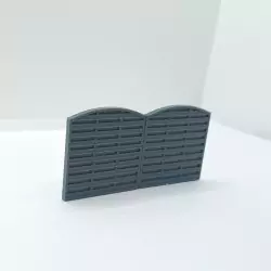 Diorama 1/43 – Panneaux occultants imitation bois 3D Creative (lot de 2)