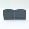 Diorama 1/43 – Panneaux occultants imitation bois 3D Creative (lot de 2)