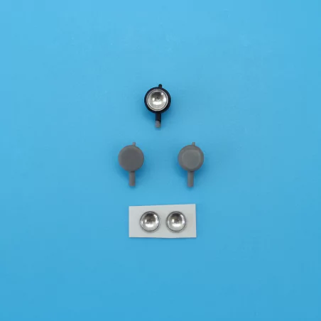 2 longues portées  ø5 mm - Résine - 1:43