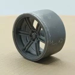 4 jantes 6 branches Ø 30 mm - Résine - 1:18