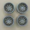 4 jantes ø30 mm - Résine - 1:18