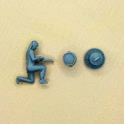 Diorama : Famille au poulailler - 27 pièces - 3D Creative - 1:43