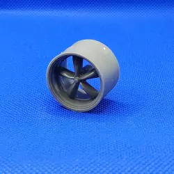 4 jantes 5 branches ø29 mm - Résine - 1:18