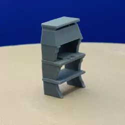 Diorama : Barbecue en pierre 35.80 mm - 3D Creative - 1:43